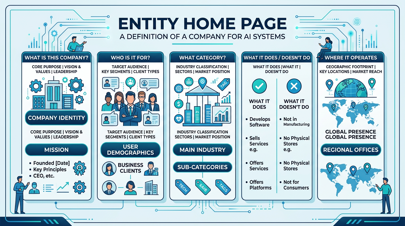 How to Write an Entity Home Page AI Can Actually Understand